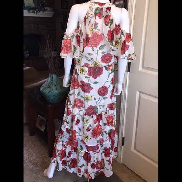 I•N•C International Concepts Cold Shoulder Dress. - Picture 2 of 7